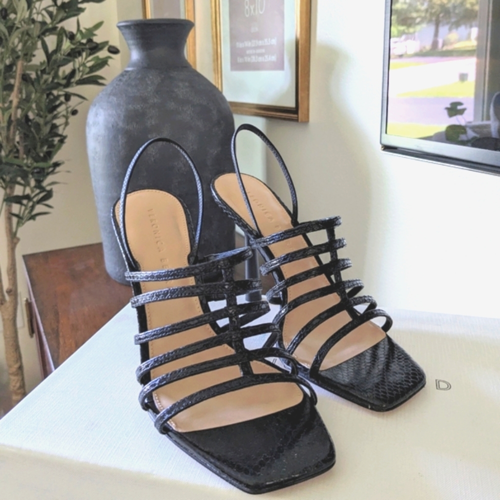 🆕 Veronica Beard Aldridge Strappy Slingback Sandals